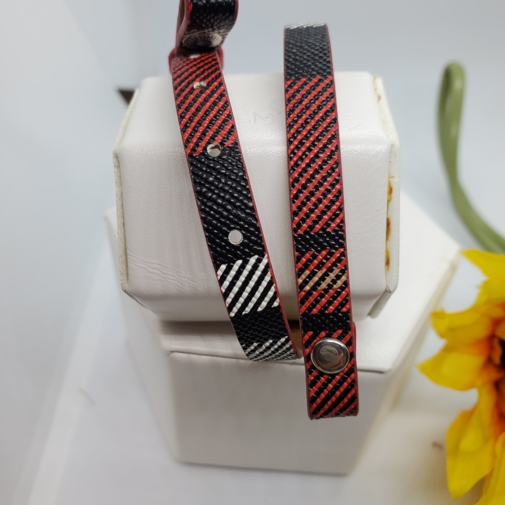 🆕️Plaid Wrap Bracelet